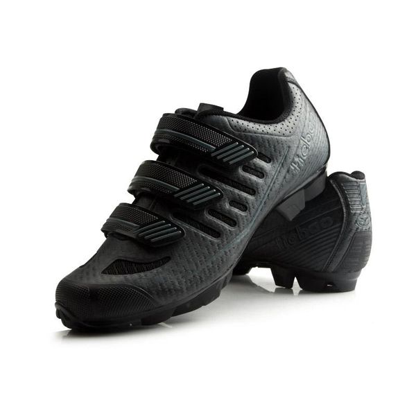 

black cycling shoes men road bike professional outdoor triathlon zapatillas ciclismo self-locking mountain bicycle sneaker footwear