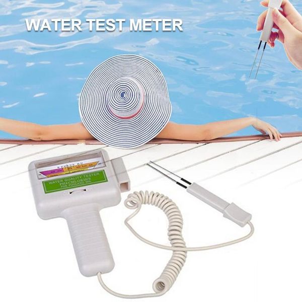 

meters pc101 ph meter portable measure water quality ph/cl2 chlorine level swimming pool spa aquarium test monitor checker