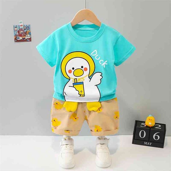 

boys clothing sets summer children kids clothes cartoon short sleeve t shirt shorts toddler infant clothes, White