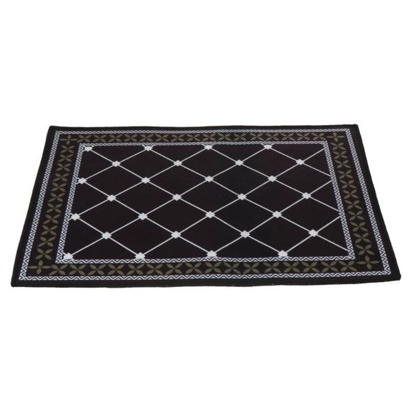 

simple diamond pattern floor pad water absorption bathroom anti-skid mat bath mats