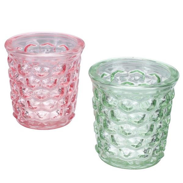 

candles 2pcs creative glass candle cups simple style mugs stylish home decors