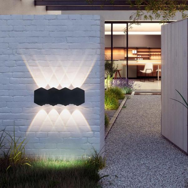 

wall lamp creative 3 color switchable bedroom led household wallmounted for office/el warm light night