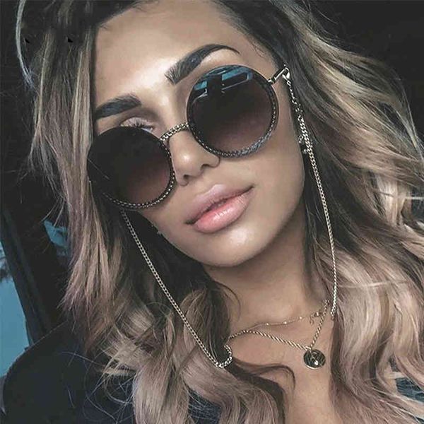 

fashion round feminine glasses vintage luxury brand random sunglasses women gradients women sunglasses glasses wholesale, White;black