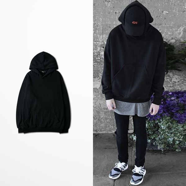 

autumn winter black white male hip hop sweatshirt high street skateboard hoodie hoodies