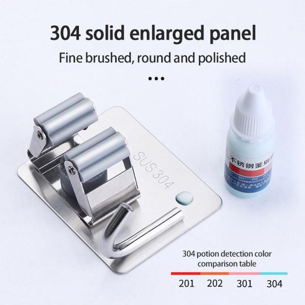 

hooks & rails stainless steel multi-purpose wall mounted mop organizer holder rackbrush broom hanger hook kitchen bathroom strong