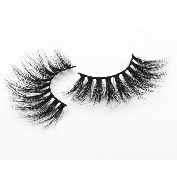 

false eyelashes wholesale 25mm mink lashes dramatic messy fluffy long makeup
