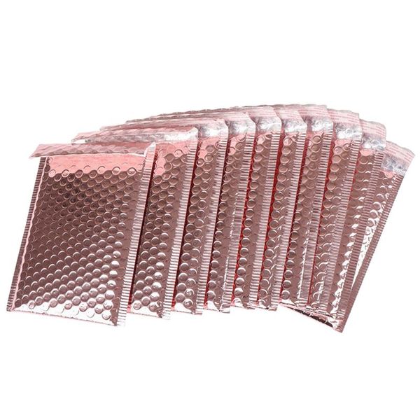

10pcs 15x20 + 4cm rose gold bubble envelop mailer voor gift wrap