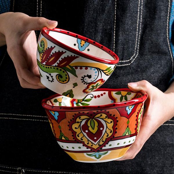 

noodle creative bowl art rice fruit pastam eco friendly sauce salad table decoration cup vaisselle cuisine tableware df50w bowls