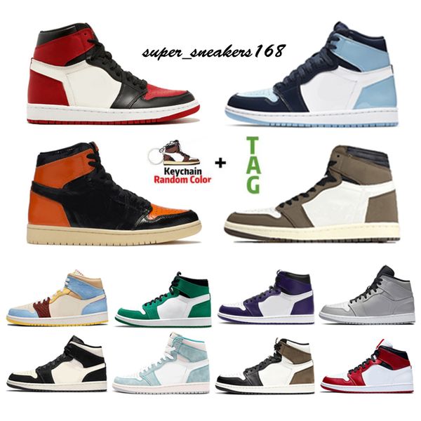 

jumpman 1 basketball shoes 1s men women high og obsidian unc twist turbo green chicago prototype volt silver toe mens trainers sports size 3