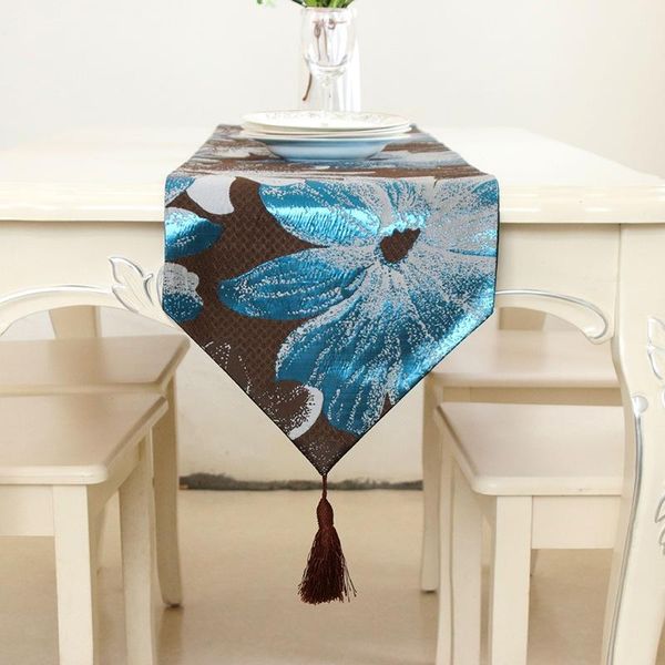 

table cloth european retro court style tablecloth flower printed home tea long cupboard decorative