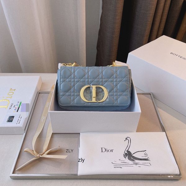 

2021 new style women's bag real cow leather rhombic chain fashion single shoulder slung star same zly zly bags bags zly bn7i