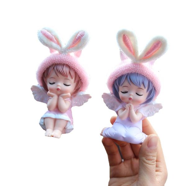 

interior decorations pink car decoration air outlet cute angel ornaments accessories for girls