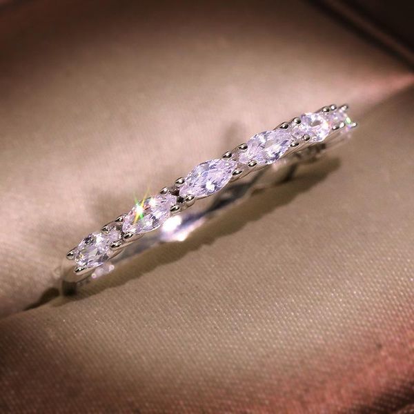 

cluster rings 925 silver wedding woman love couple engagement ring butterfly nose jewelry luxury silicone for women, Golden;silver