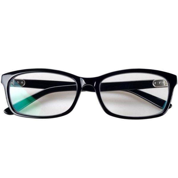 

fashion sunglasses frames hand polished acetate spectacles myopia glasses, Black
