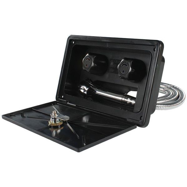 

parts campervan accessories dural faucet exterior shower box kit with lock atv