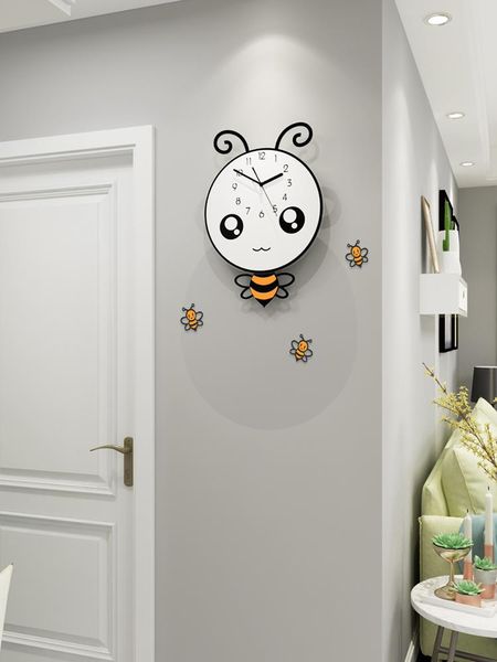

wall clocks creative clcok children's room mute swing clock watch living lovely bedroom modern decorative 50wc048