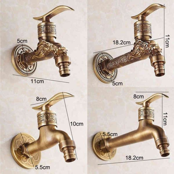 

other faucets, showers & accs anituqe bronze washing machine crane decorative outdoor garden bibcock tap mop el505 onru