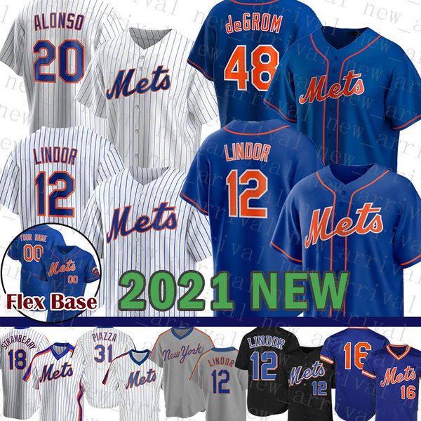 

new mens york custom mets women 12 francisco lindor baseball jersey 20 pete alonso youth 48 jacob degrom 16 dwight gooden 52 yoenis cespedes, Blue;black