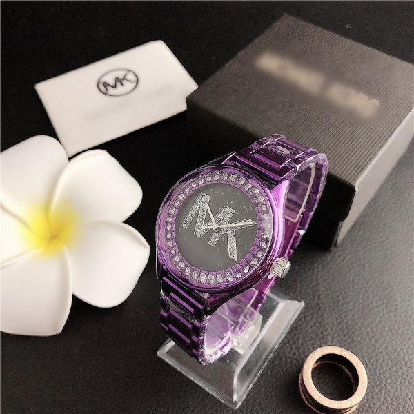 

wristwatches relÃ³gio business leisure women's watch fashion creative color variety of lover clock with clothes beautiful quartz, Slivery;brown