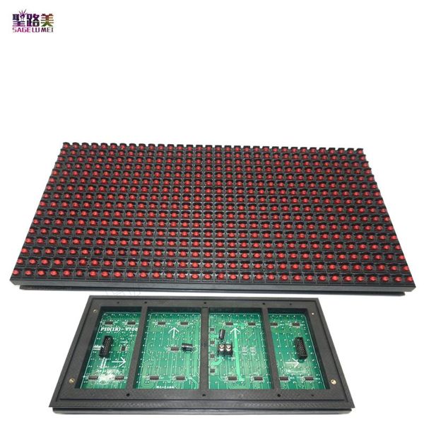 

ip65 320*160mm 32*16pixels rgb full color /single matrix diy display module panel window sign shop out door modules led