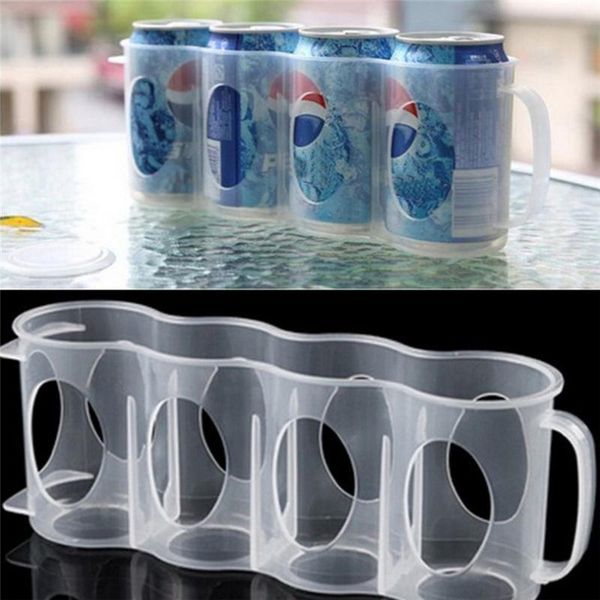 

storage bottles & jars beer soda can box kitchen fridge drink bottle holder refrigeration organizer coke jj20