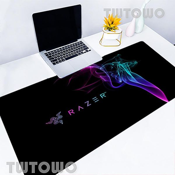 

mouse pads & wrist rests pad gamer razer custom art soft anime natural rubber office decoration carpet desk mat mousepads