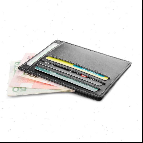 

brand genuine leather wallet super slim card holder case money organizer short travel men wallets clutch, Red;black
