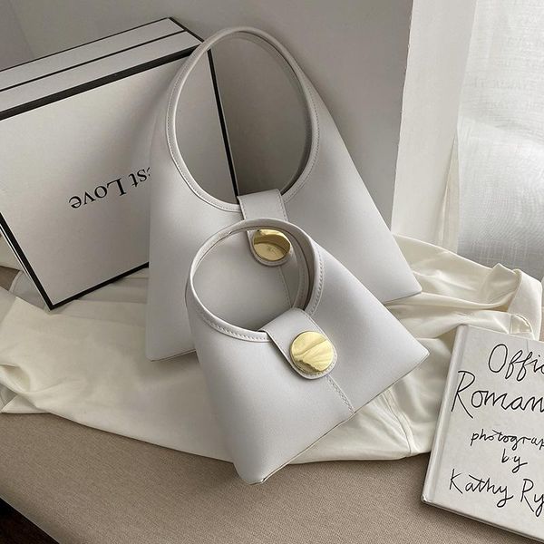 

evening bags leather women trendy fashion small handbag underarm bag retro solid color ladies baguette handbags design girls sh