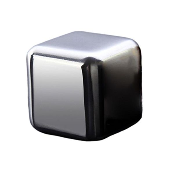 

box stainless steel ice cubes 304 metal quick-frozen wine stone granules clips hockey whiskey interior decorations