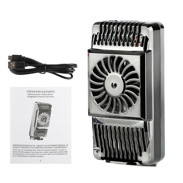 

mobile phone cooler semiconductor radiator cooling fan holder mute stretchable for gamer ah universal lappads