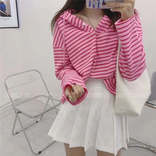 

ad autumn women's casual sweater korean long sleeve t-shirt women, Black