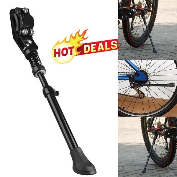 

bike pedals bicycle pedal adjustable alloy stand side kick road kickstand shuk uk stock mtb accessories