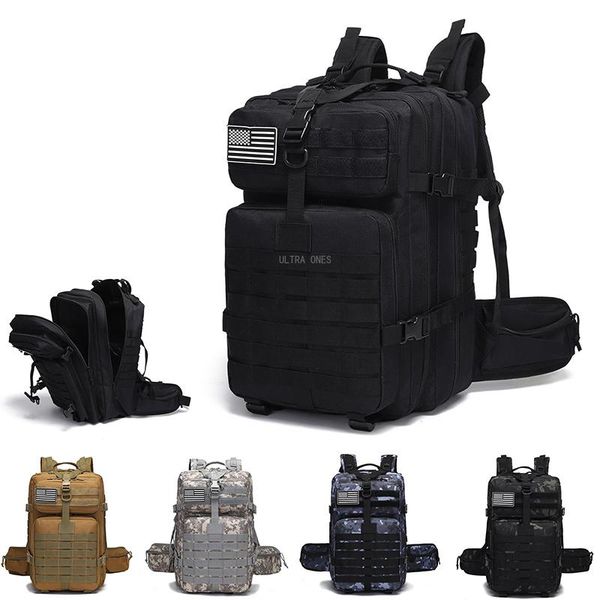 Sacos Ao Ar Livre Camuflagem Tático Mochila Caminhada Molle Mille Escalada Trekking Saco de Viagem Shooting Camping Pesca Mochila Combate