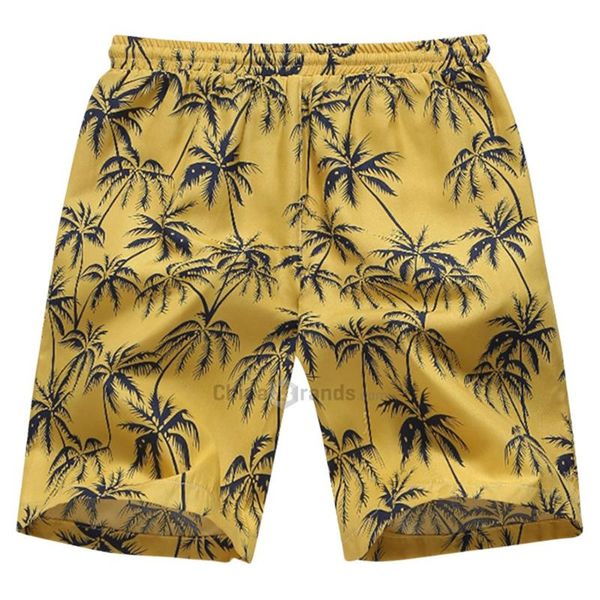 

coconut tree print board shorts for this summer men's swimwear