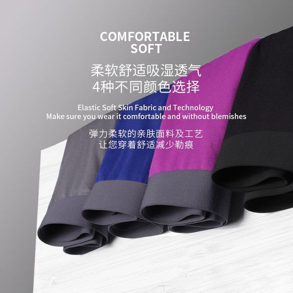 

underpants 4pcs 8 color fashion men underwear briefs thin section breathable modal soft cool low waist quick dry, Black;white