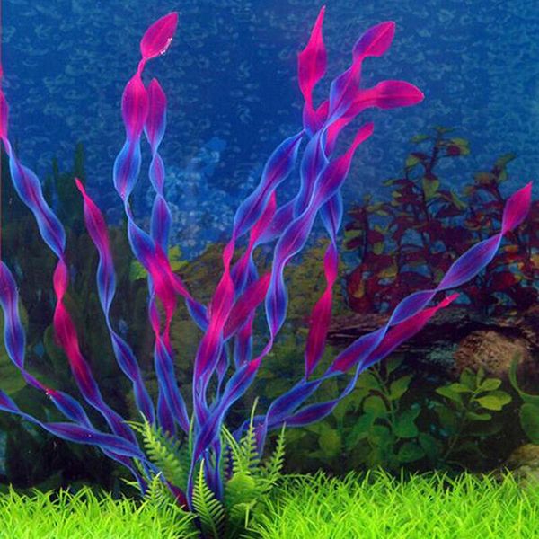

35cm underwater artificial aquatic plant ornaments aquarium plants water grass fish tank plastic decoration decorations