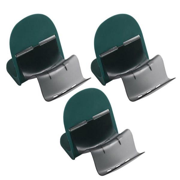 

soap dishes 3pcs punch boxes holder drain