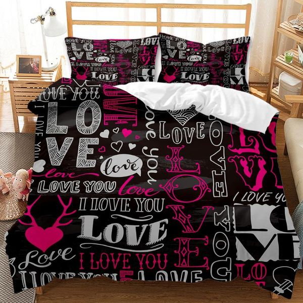 

bedding sets 3d digital printing urban design fashion duvet cover pillowcases bedspread childrens kids teens gifts decor