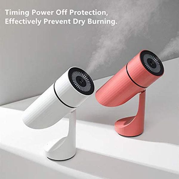 

humidifiers portable humidifier 260ml humidifier, usb personal desk air with night light,waterless auto shut-off whisper quiet