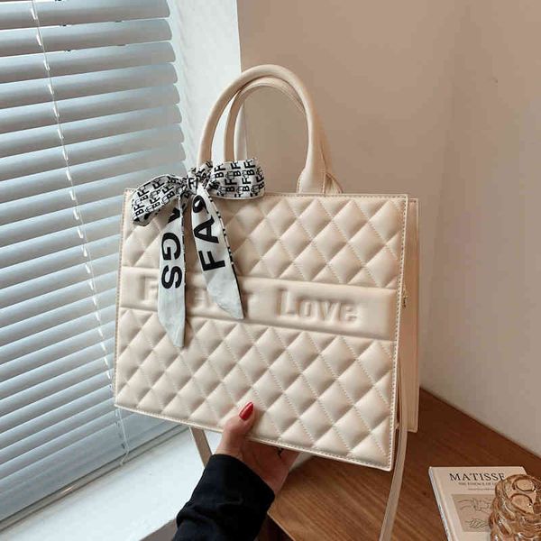 

2022 factory wholesale new texture geling women's fashion large capacity messenger foreign style tote portable shoulder bag