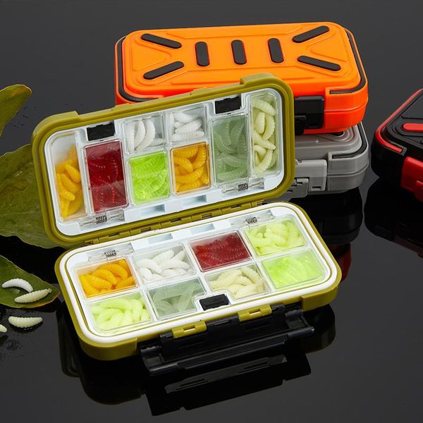 

fishing storage box waterproof tackle bait lure fish hook up carp accessories