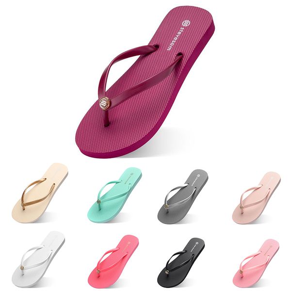 

women slippers fuzzy flip flops beach l indoor slipper triple black pink white lemon green grey navy womens shoes eleven
