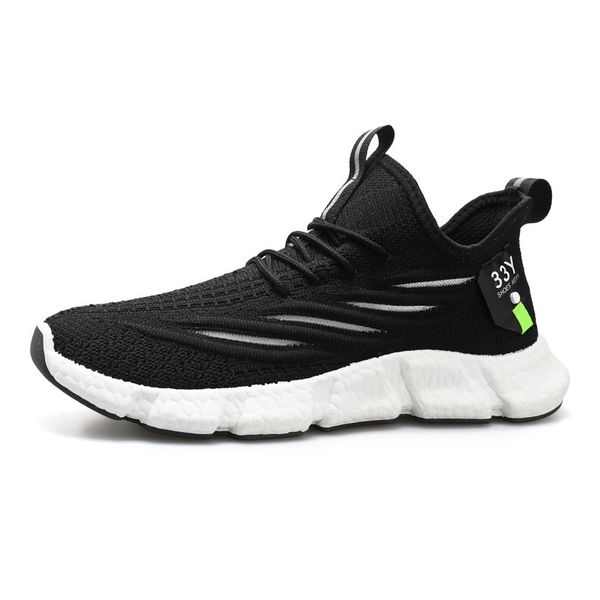 

running shoes s breathable casual shoes outdoor lightweight sports shoes casual walking thick-soled s sports black