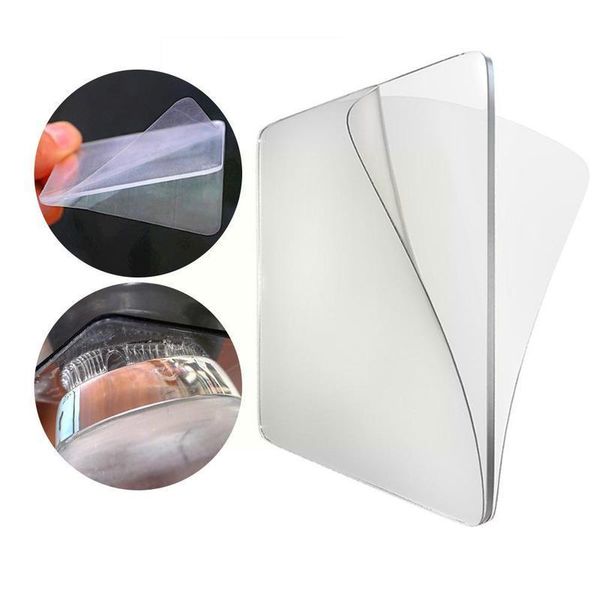 

hooks & rails 10pcs double-sided transparent plastic suction cup without stickers hook car trace auxiliary strong pad q0r7