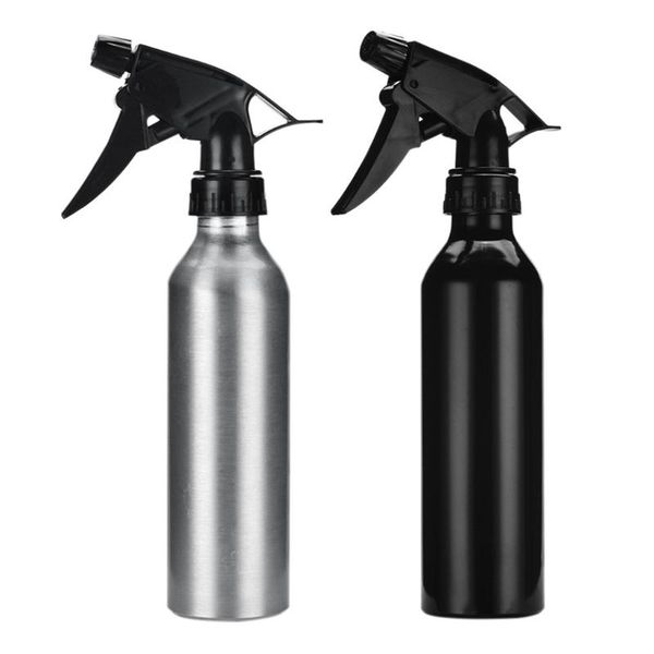 

storage bottles & jars 250ml durable refillable aluminum alloy spray bottle empty water sprayer barber hair cutting hairdressing hairstyling