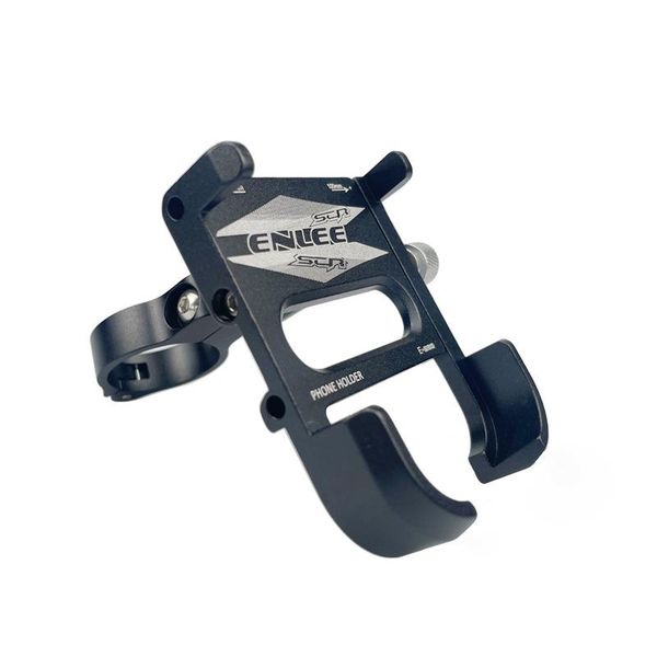 

car & truck racks enlee 360d rotation alloy phone mount bicycle handlebar rack 4 width adjust gps holder motorcycle e-bike bracket