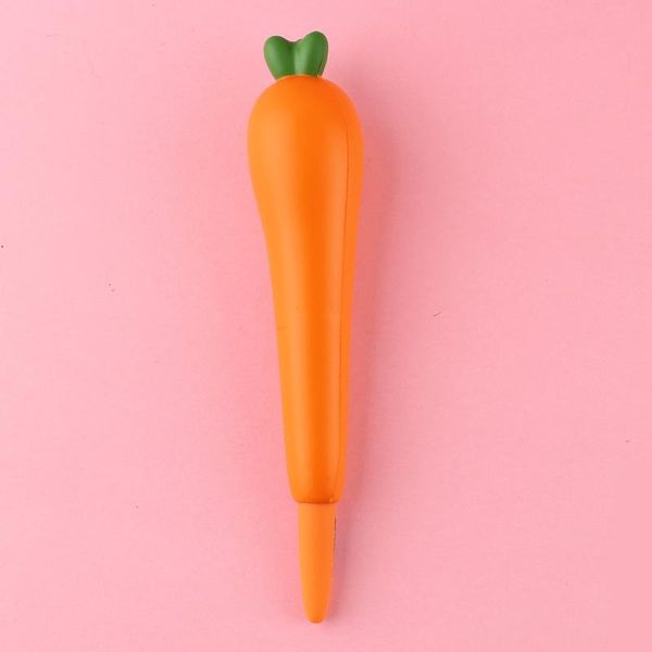 

gel pens 1pc carrot decompression pen cute creative cartoon students use