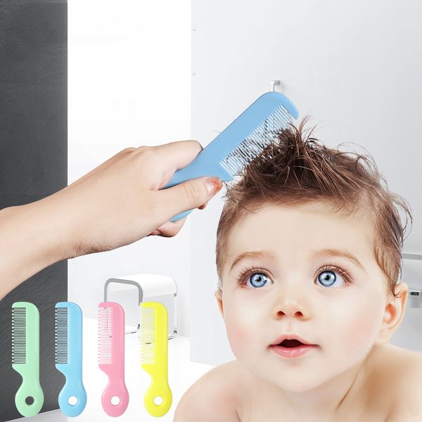 Babyhaarkamm Haushalt Kleinmessen Gesundheit antipruritischer Bürsten Kinderreinigungsmassage rund weiche Zähne Sicherheitsmaterial Pflege Zyy858