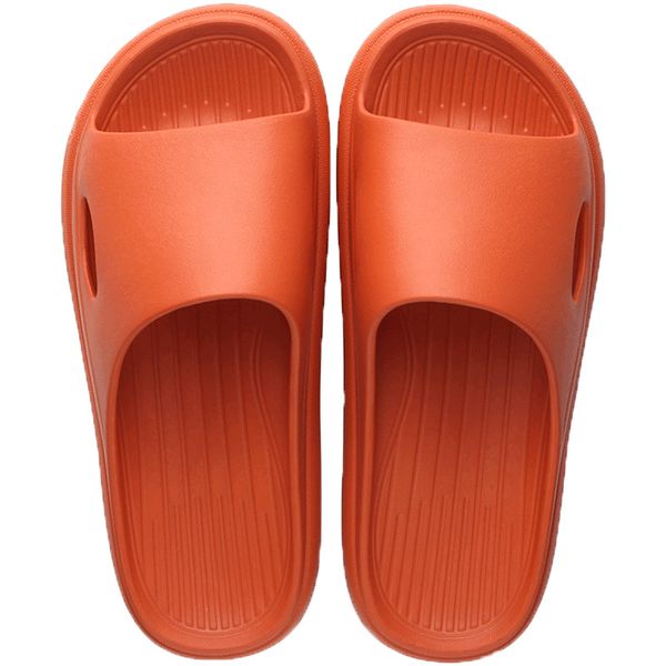 

Women Thick Platform Slippers Summer Beach Eva Soft Sole Slide Sandals Leisure Men Ladies Indoor Bathroom Anti-slip Shoes, Black