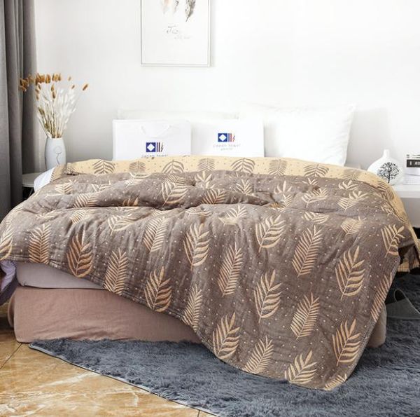 

blankets cotton muslin blanket for bed sofa travel breathable bedding coverlet large soft throw summer towel